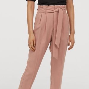 H&M paperbag pants